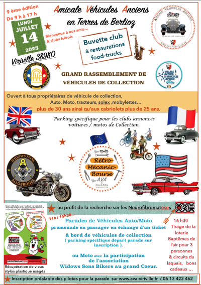 9e Édition du Grand Rassemblement de Véhicules de Collection