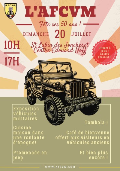 50e anniversaire de L'AFCVM !