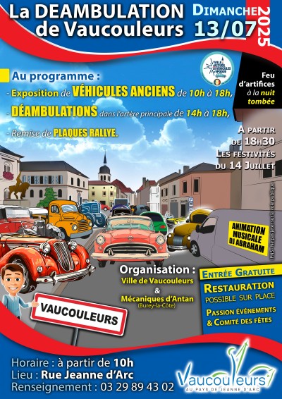 La déambulation de Vaucouleurs