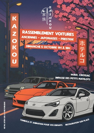 Rassemblement de Voitures et Motos
