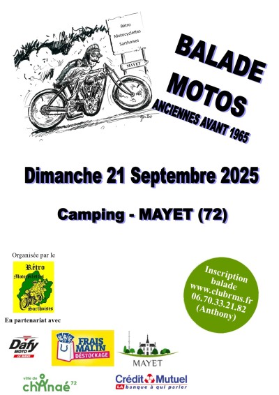 Sortie motos