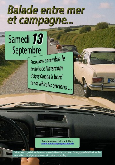 Balade entre mer et campagne