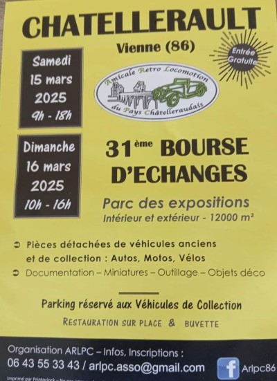 31e Bourse d'échanges Auto-Moto