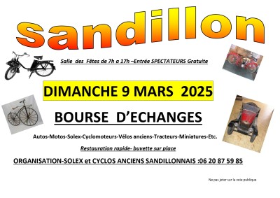 Bourse d'échanges pièces Autos Motos