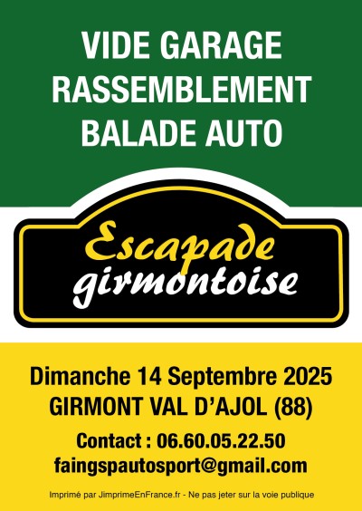 Escapade Girmontoise