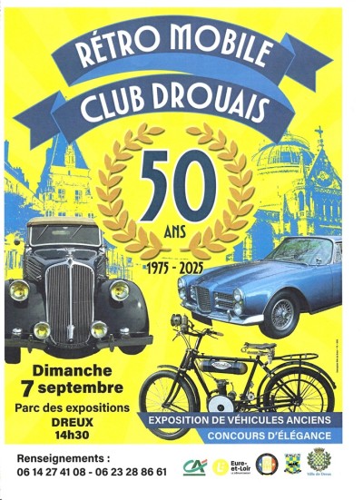 Grand rassemblement avec concours d'élégance