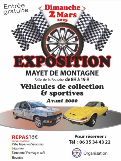 Exposition véhicules de collection et sportives