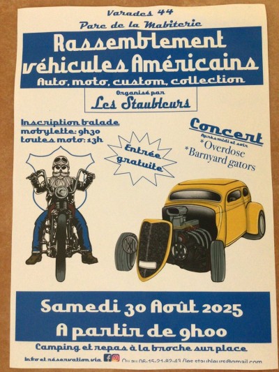Rassemblement véhicules américains
