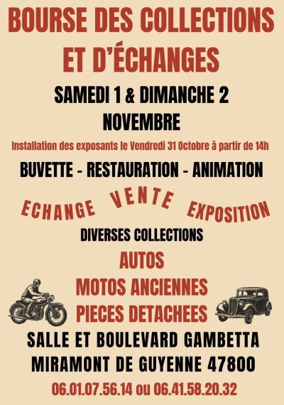 Bourse des Collections et d’Échanges
