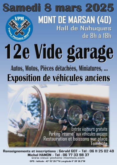 12e Vide Garage