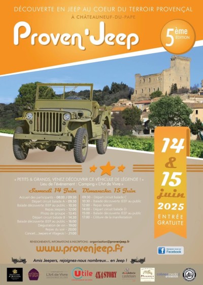 Rassemblement de Jeep Willys - Proven'Jeep 2025