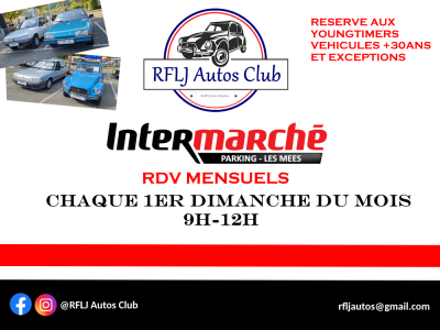 Rendez-vous mensuel du RFLJ Autos Club