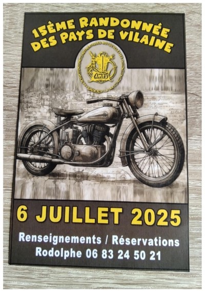 Randonnée pour motos anciennes