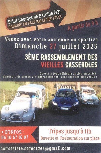 3e Rassemblement des Vieilles Casseroles de Baroille
