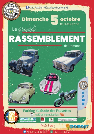 Club Passion Mécanique Domont Le Grand Rassemblement