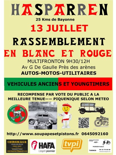 Rassemblement tous véhicules anciens et Youngtimers