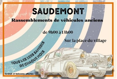 Rassemblement mensuel de véhicules anciens