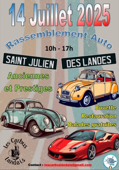 Rassemblement et Exposition voitures anciennes