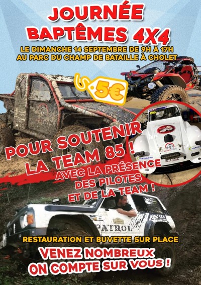 Journée de baptêmes 4x4