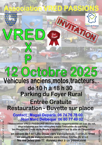 Salon de collectionneurs et exposition de vehicules anciens
