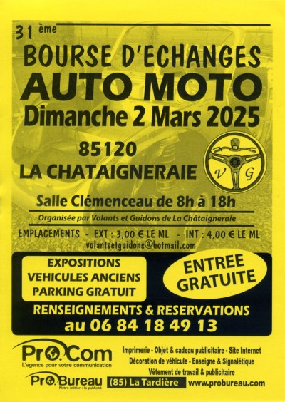 Bourse d'échanges auto/moto