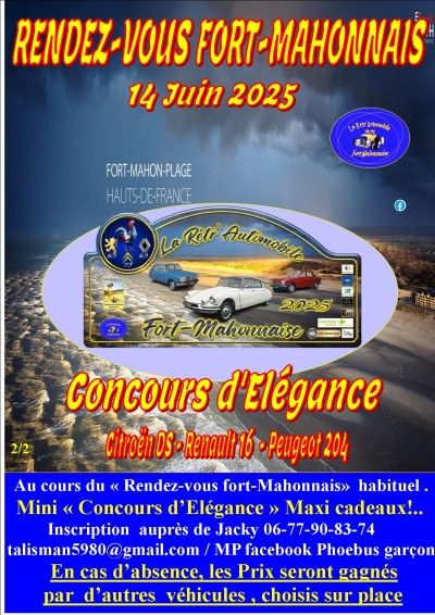 Hommage aux Citroën DS, Renault R.16 et Peugeot 204