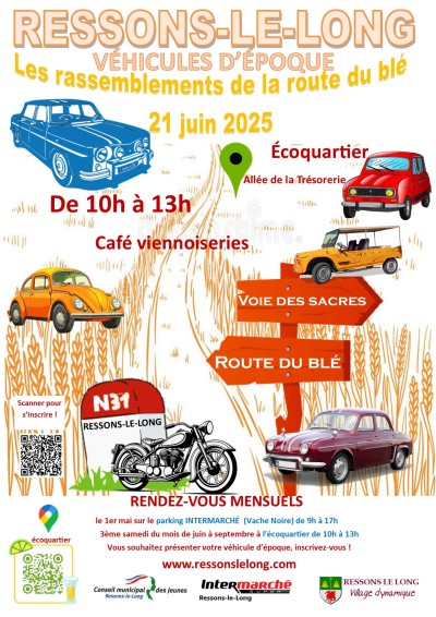 Rassemblement de la route du blé