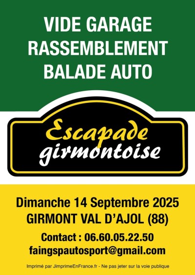Escapade Girmontoise