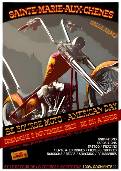 8 èmes Bourse Moto American Day