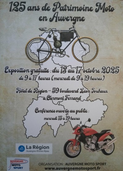 125 ans de Patrimoine Moto en Auvergne