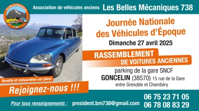 Journée Nationale des Véhicules d' Epoque