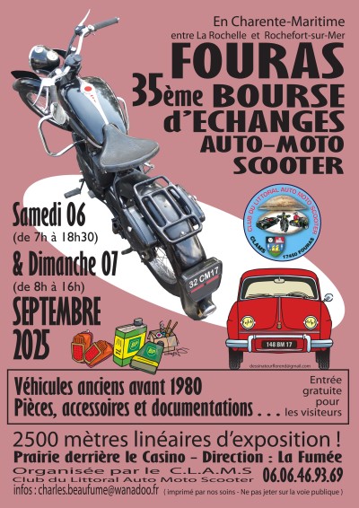 35e bourse d'échanges Auto Moto Scooter