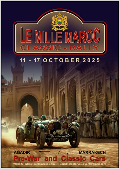 Mille Maroc Classic Rally 2025