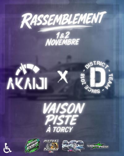 Rassemblement Akaiji X District – Édition Drift Motorfest ! 💜🩵