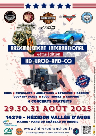 6e Rassemblement International HD VRod and Co