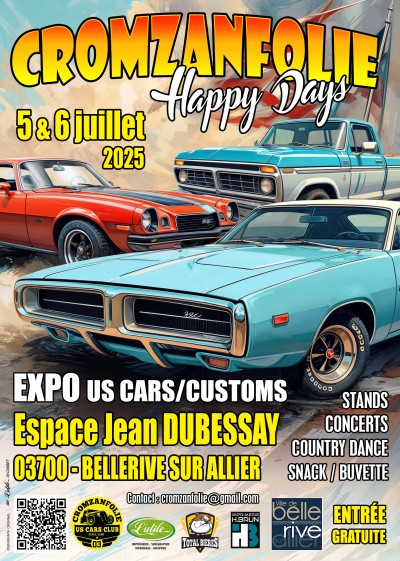 Cromzanfolie Happy Days 2025