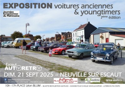 Exposition Rassemblement Escaut Auto Rétro