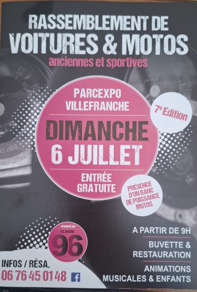 7e Rassemblement de voitures & motos anciennes et sportives
