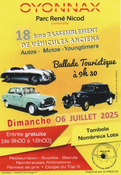 18e Rassemblement de Véhicules anciens