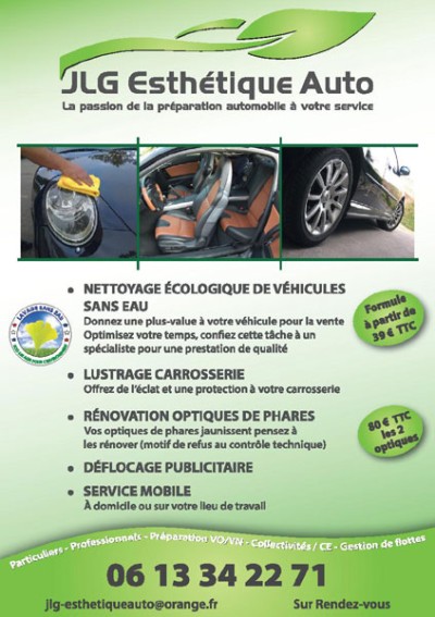 JLG ESTHÉTIQUE AUTO