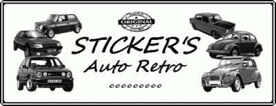 MLBOUTIQUE / STICKERS AUTO RETRO